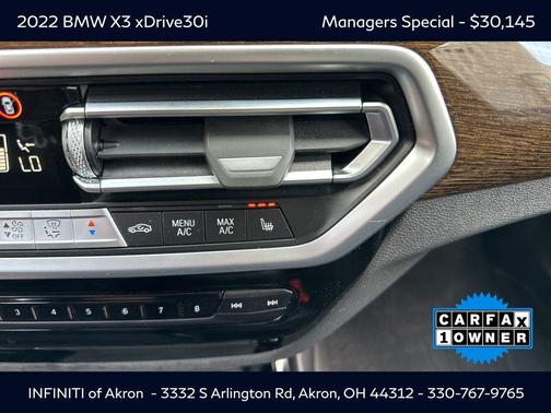 2022 BMW X3 xDrive30i