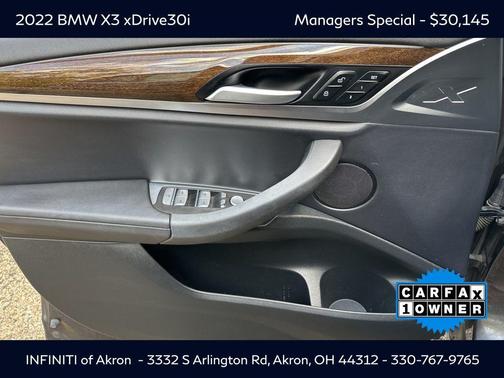 2022 BMW X3 xDrive30i