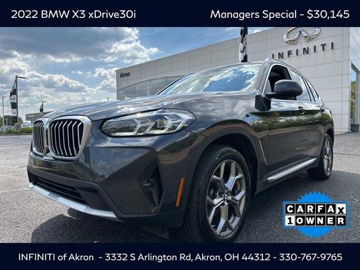 2022 BMW X3 xDrive30i