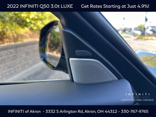 2022 INFINITI Q50 3.0t LUXE