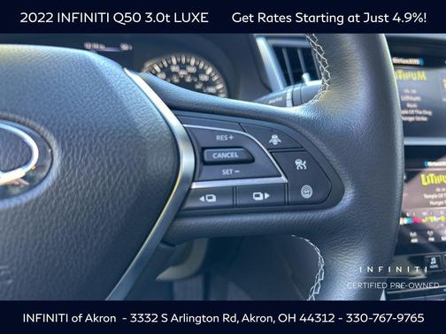 2022 INFINITI Q50 3.0t LUXE