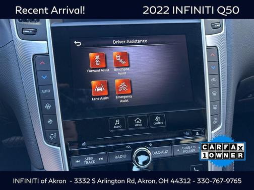 2022 INFINITI Q50 Base