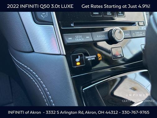 2022 INFINITI Q50 3.0t LUXE