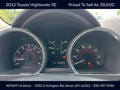 2012 Toyota Highlander SE