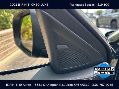 2021 INFINITI QX50 LUXE