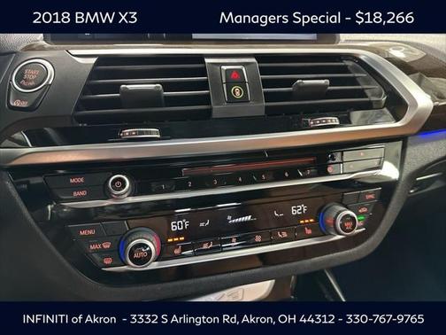 2018 BMW X3 xDrive30i