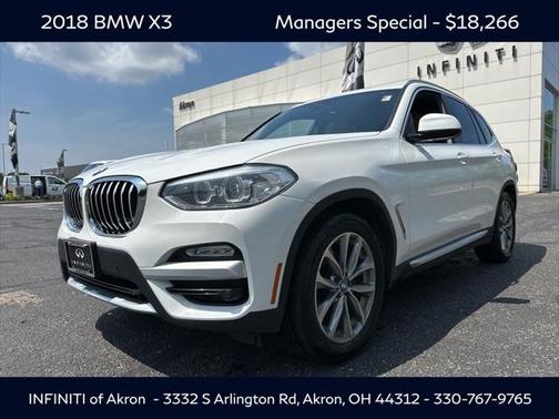 2018 BMW X3 xDrive30i