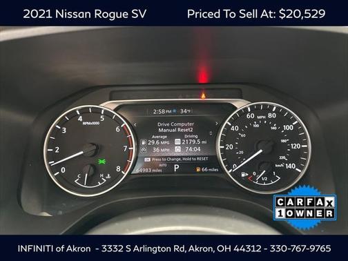 2021 Nissan Rogue SV