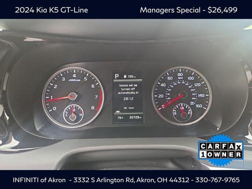 2024 Kia K5 GT-Line