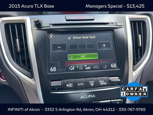 2015 Acura TLX V6 Tech