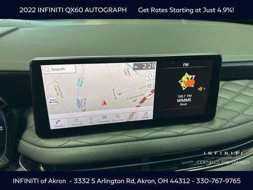 2022 INFINITI QX60 AUTOGRAPH