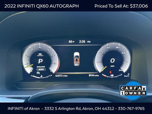 2022 INFINITI QX60 AUTOGRAPH