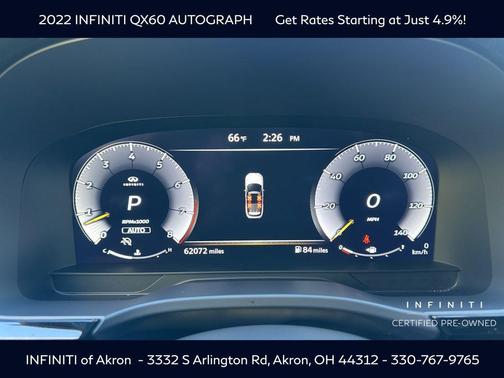 2022 INFINITI QX60 AUTOGRAPH