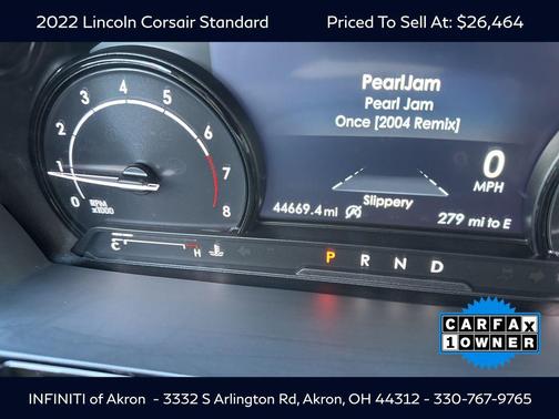 2022 Lincoln Corsair Standard