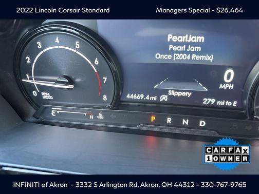 2022 Lincoln Corsair Standard