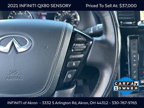 2021 INFINITI QX80 SENSORY AWD