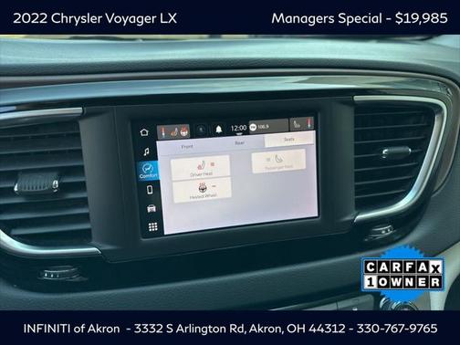 2022 Chrysler Voyager LX