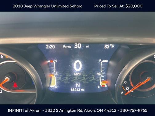 2018 Jeep Wrangler Unlimited Sahara