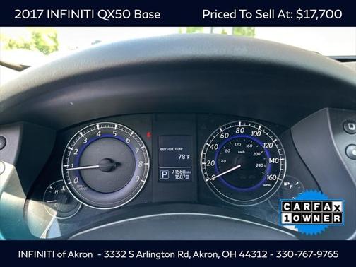 2017 INFINITI QX50 Base