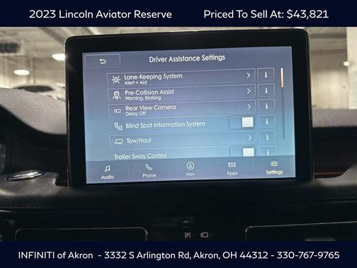 2023 Lincoln Aviator Reserve AWD