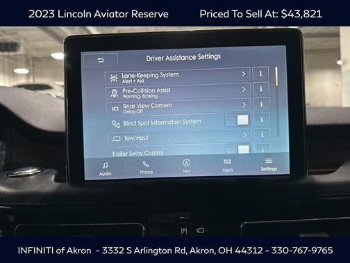 2023 Lincoln Aviator Reserve AWD