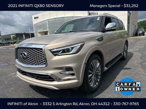 2021 INFINITI QX80 Sensory