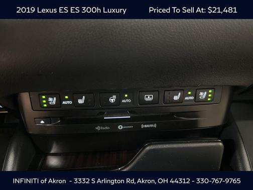 2019 Lexus ES 300h Luxury