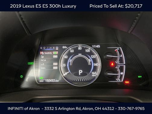 2019 Lexus ES 300h Luxury