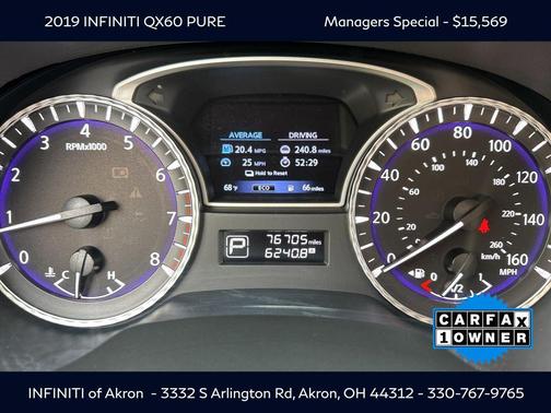 2019 INFINITI QX60 Pure