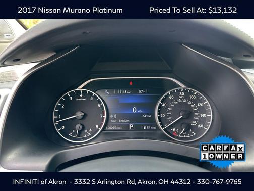 2017 Nissan Murano Platinum