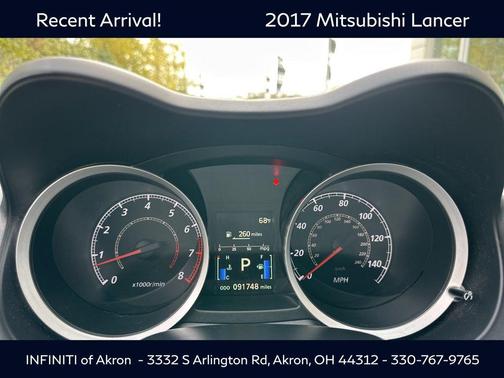 2017 Mitsubishi Lancer SE