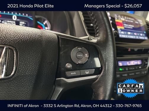 2021 Honda Pilot AWD Elite