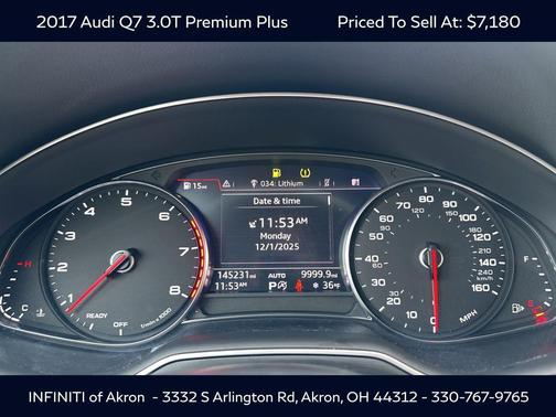 2017 Audi Q7 3.0T Premium