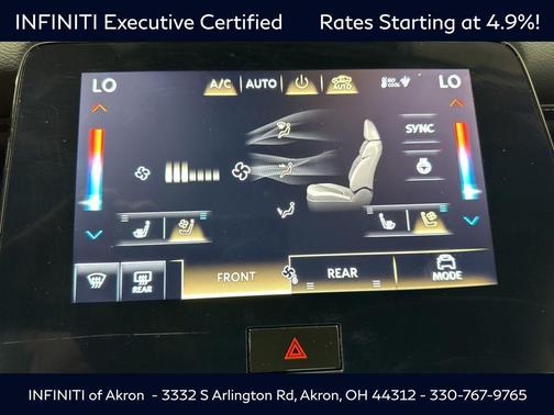 2025 INFINITI QX80 SENSORY