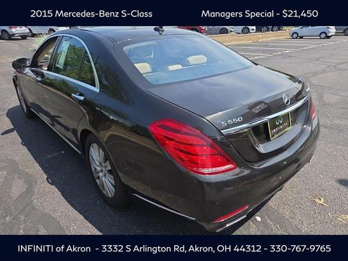 2015 Mercedes-Benz S-Class S 580 4MATIC