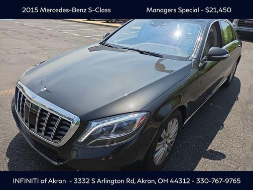 2015 Mercedes-Benz S-Class S 580 4MATIC