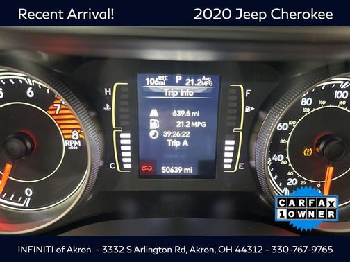 2020 Jeep Cherokee Latitude Plus