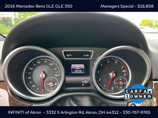 2016 Mercedes-Benz GLE-Class GLE 350 4MATIC