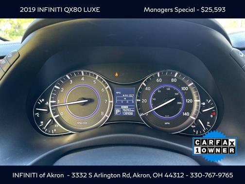 2019 INFINITI QX80 Luxe