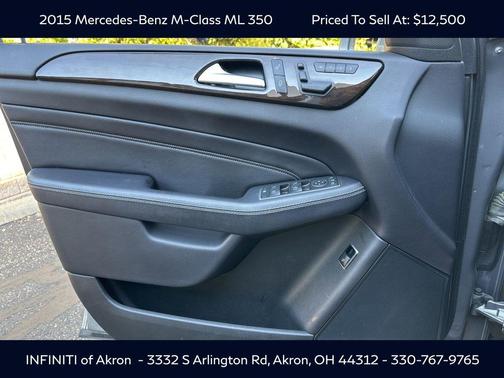 2015 Mercedes-Benz M-Class ML 350 4MATIC