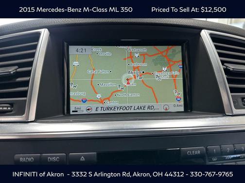 2015 Mercedes-Benz M-Class ML 350 4MATIC