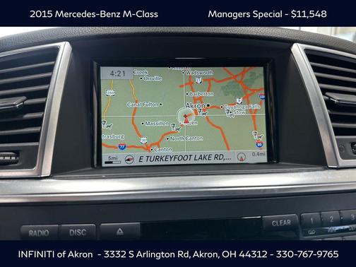 2015 Mercedes-Benz M-Class ML 350 4MATIC