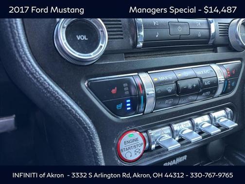 2017 Ford Mustang EcoBoost Premium