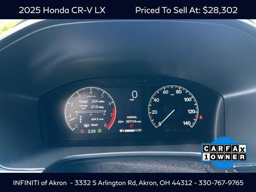 2025 Honda CR-V LX AWD