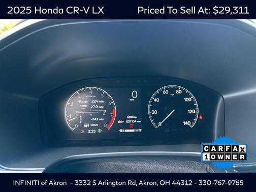 2025 Honda CR-V LX AWD