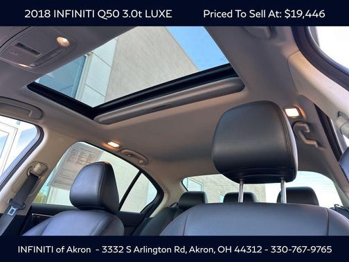 2018 INFINITI Q50 3.0t LUXE
