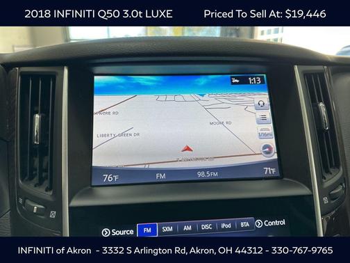 2018 INFINITI Q50 3.0t LUXE