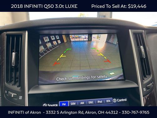 2018 INFINITI Q50 3.0t LUXE