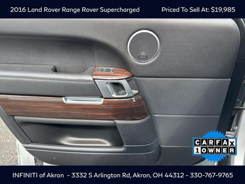 2016 Land Rover Range Rover 5.0L Supercharged