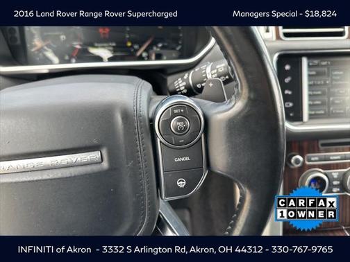 2016 Land Rover Range Rover 5.0L Supercharged